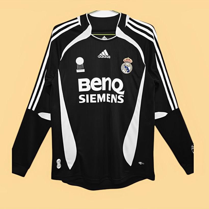 Real Madrid 2006/2007 Away Soccer Jersey