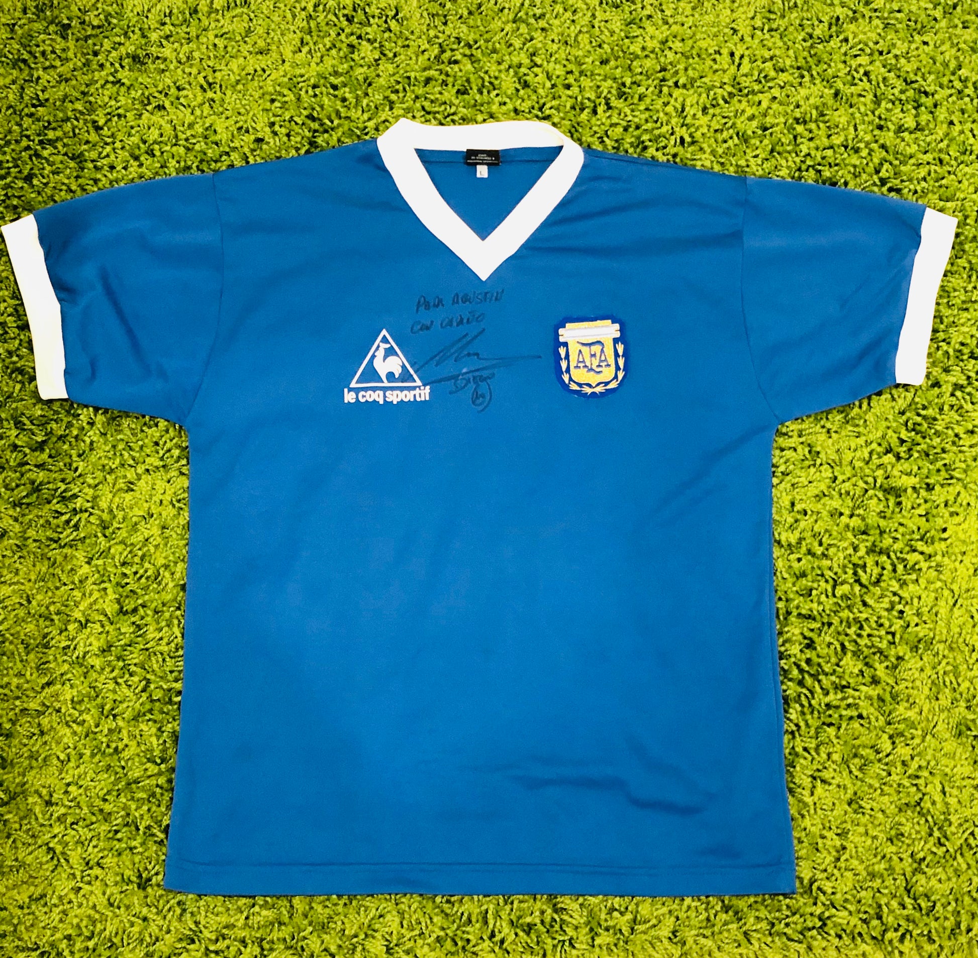 Argentina 1986 Shirt - 1986 argentina jersey | MuchoGoal Kits