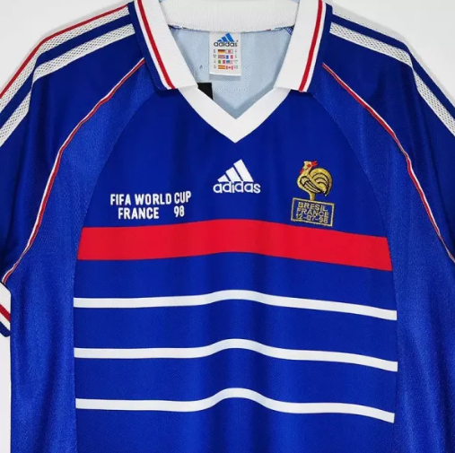 France 1998 World Cup Home Jersey