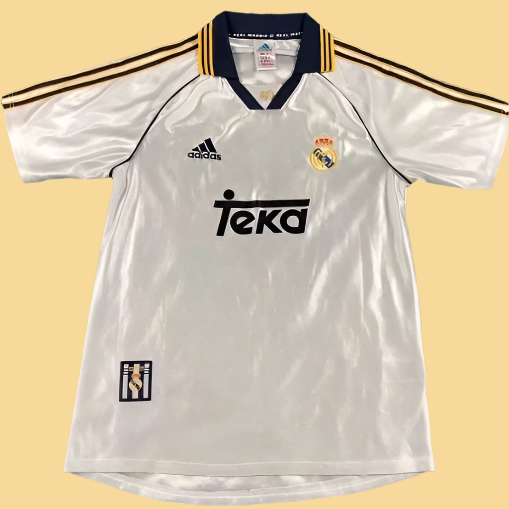 Real Madrid 2001 Home Jersey