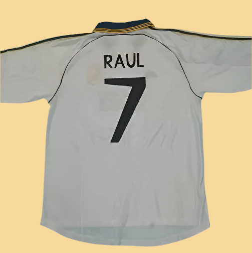 Real Madrid 1999 Home Jersey