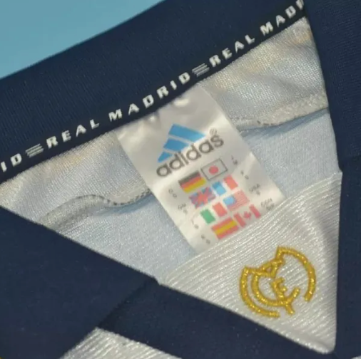 Real Madrid 1999 Home Jersey