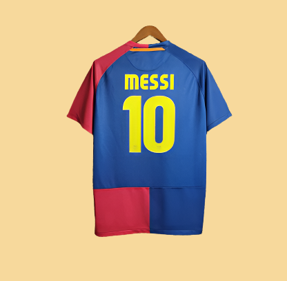 2008/2009 FC Barcelona Home Retro Soccer Jersey