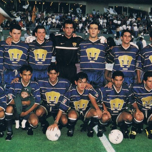 Pumas Unam Retro Jersey - Pumas Unam Jersey 1998 | Mucho Goal Kits